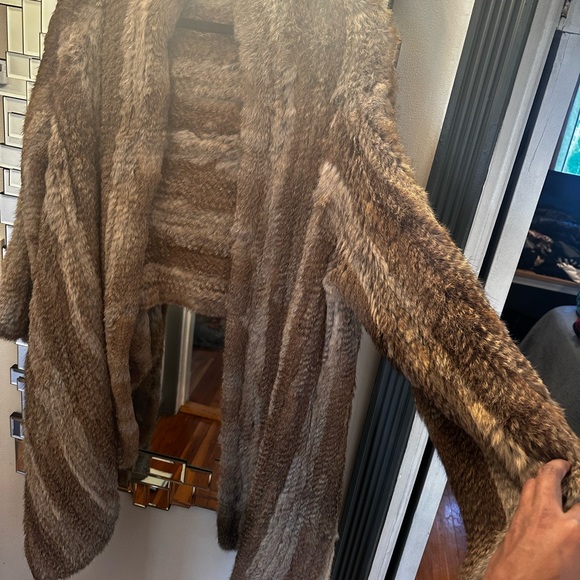 REAL Rabbit open jacket. - Picture 2 of 4